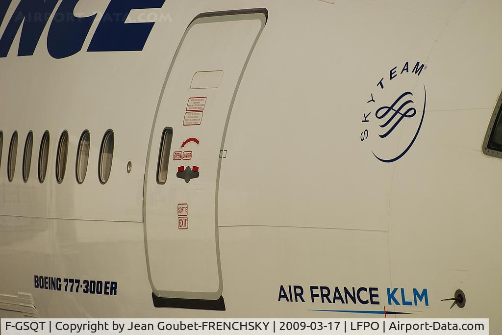 F-GSQT, 2007 Boeing 777-328/ER C/N 32846, Air France at Orly Ouest