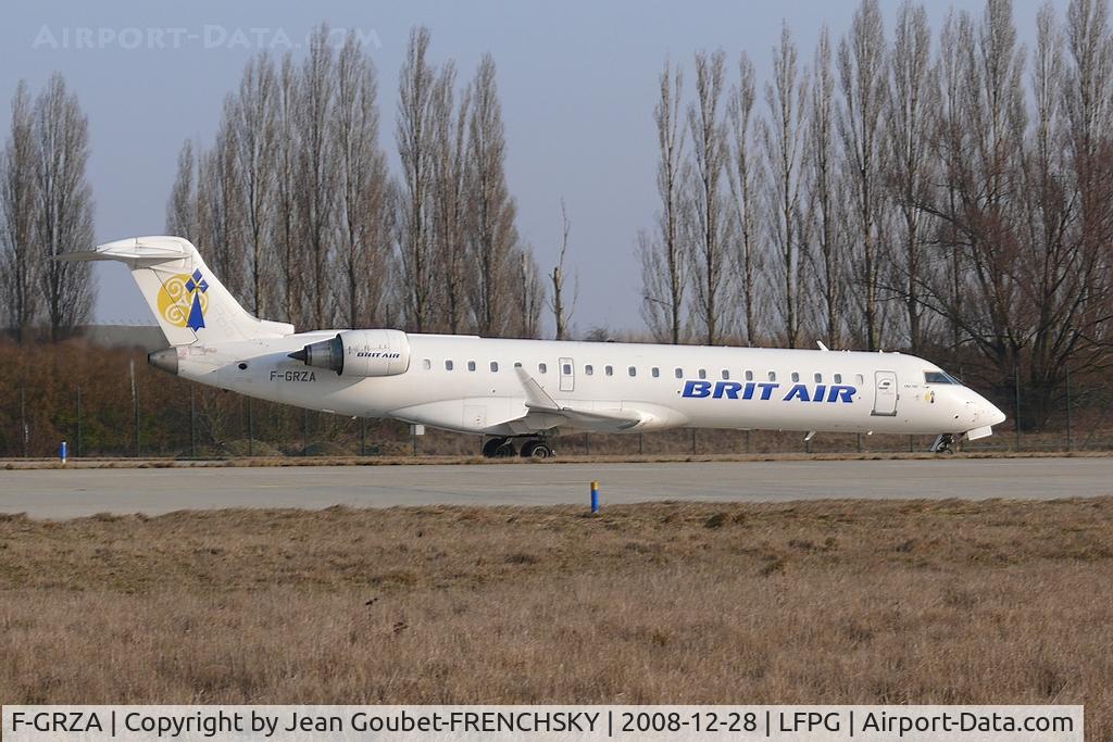 F-GRZA, 2000 Canadair CRJ-702 (CL-600-2C10) Regional Jet C/N 10006, BritAir old colors