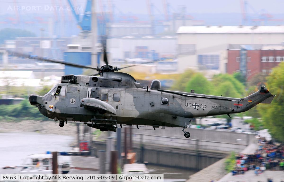 89 63, Westland Sea King Mk.41 C/N WA767, German Navy demonstration flight