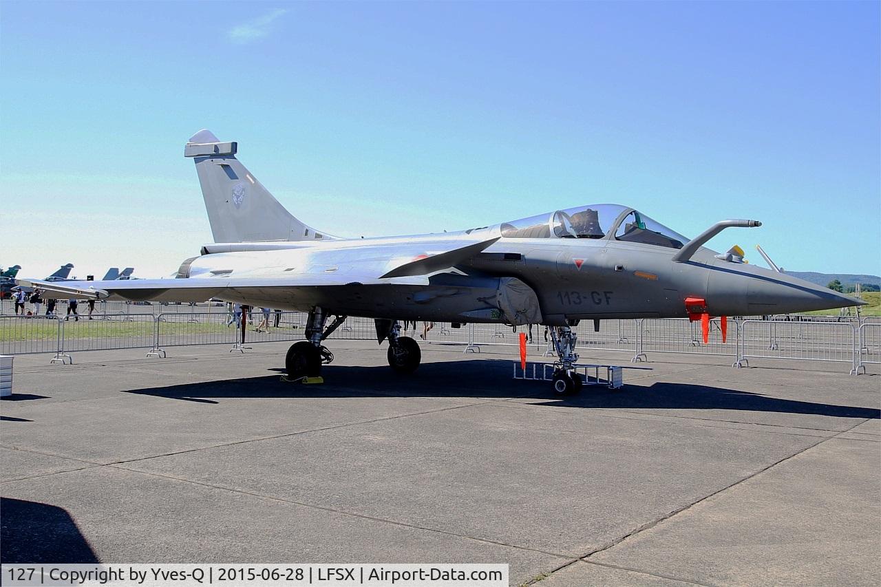 127, Dassault Rafale C C/N 127, Dassault Rafale C (113-GF), Static display, Luxeuil-St Sauveur Air Base 116(LFSX) Open day 2015