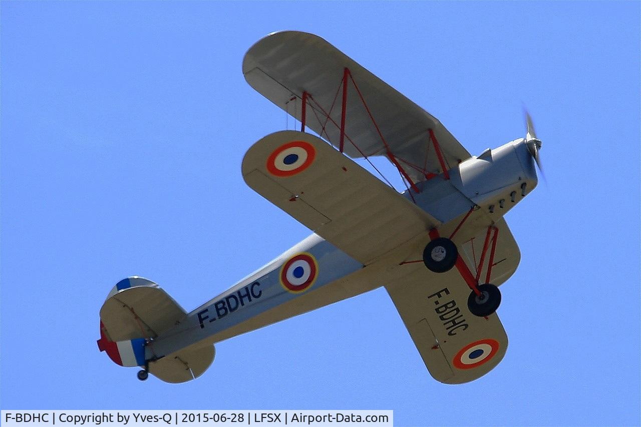 F-BDHC, Stampe-Vertongen SV-4A C/N 1125, Stampe SV-4A, On display, Luxeuil-St Sauveur  Air Base 116 (LFSX) Open day 2015