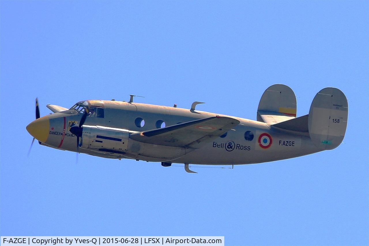F-AZGE, 1951 Dassault MD-312 Flamant C/N 158, Dassault MD-312 Flamant, On display, Luxeuil-St Sauveur Air Base 116(LFSX) Open day 2015