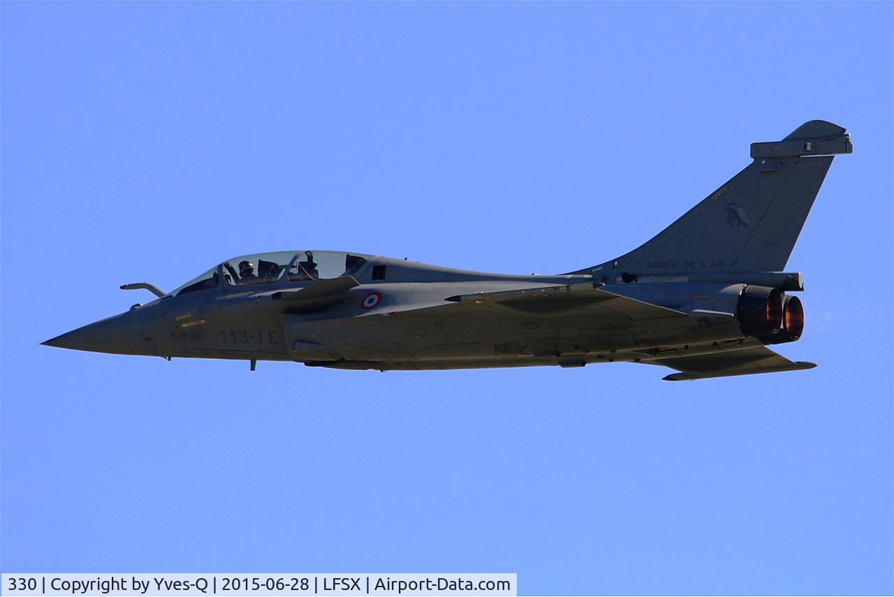 330, 2008 Dassault Rafale B C/N 330, Dassault Rafale B (113-IE), On display, Luxeuil-Saint Sauveur Air Base 116 (LFSX) Open day 2015