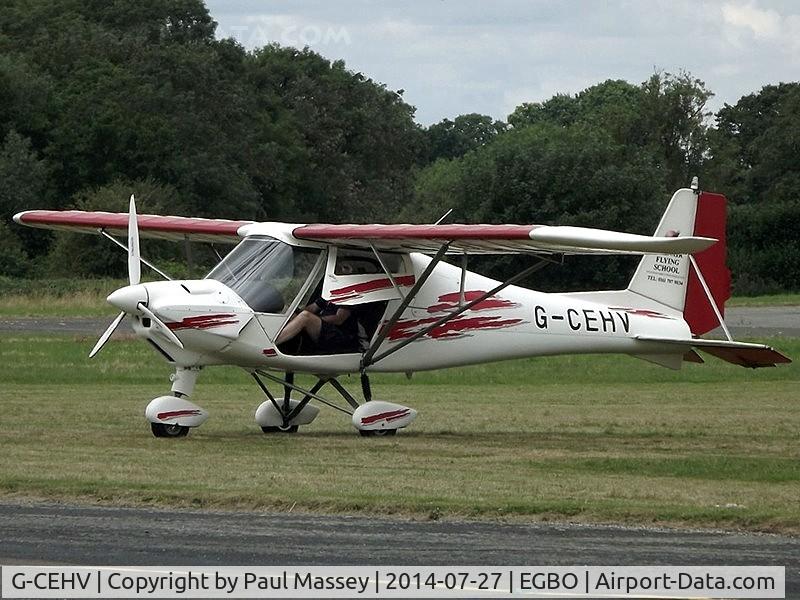 G-CEHV, 2006 Comco Ikarus C42 FB80 C/N 0610-6854, @ Halfpenny Green. Mainair Microlight School Ltd.
