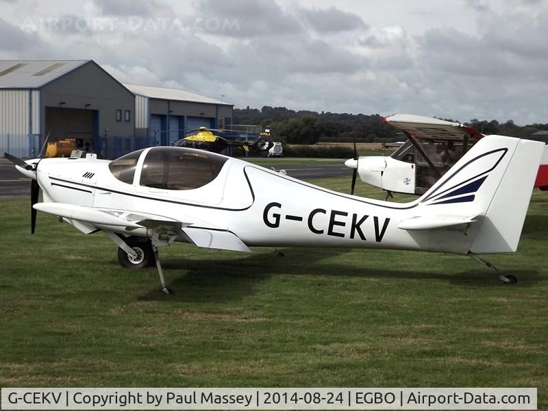 G-CEKV, 2007 Europa Monowheel C/N PFA 247-12493, @ the Summer Wings & Wheels Fly-In.