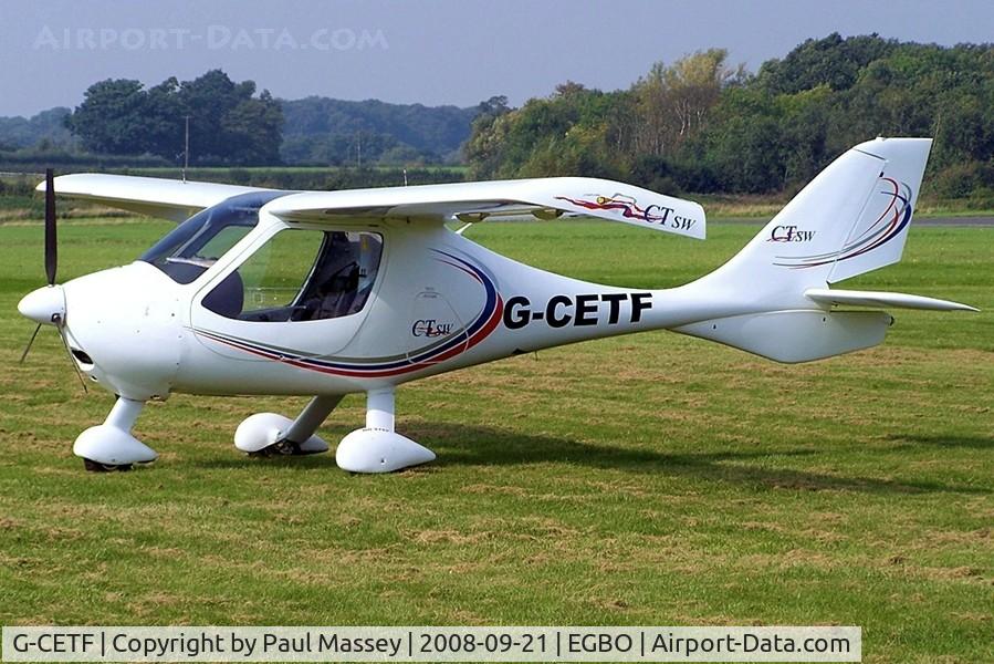 G-CETF, 2007 Flight Design CTSW C/N 8318, @ Halfpenny Green