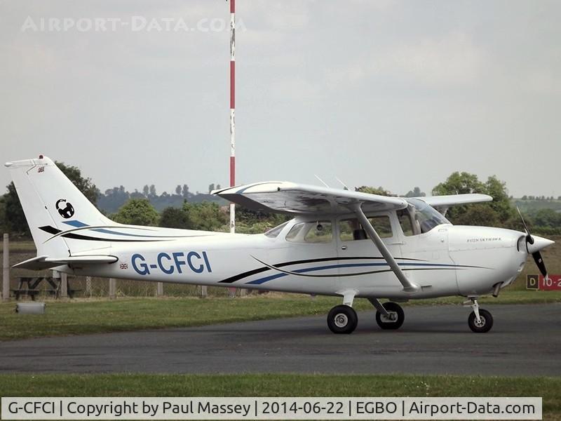 G-CFCI, 1980 Reims F172N Skyhawk C/N 2005, @ Halfpenny Green.ex:-SE-IFB