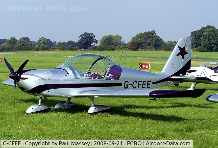 G-CFEE, 2008 Evektor-Aerotechnik EV-97 Eurostar C/N LAA 315-14778, @ Halfpenny Green.