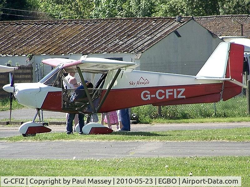 G-CFIZ, 2007 Best Off Skyranger 912(2) C/N BMAA/HB/530, Resident @ Halfpenny Green when shot.