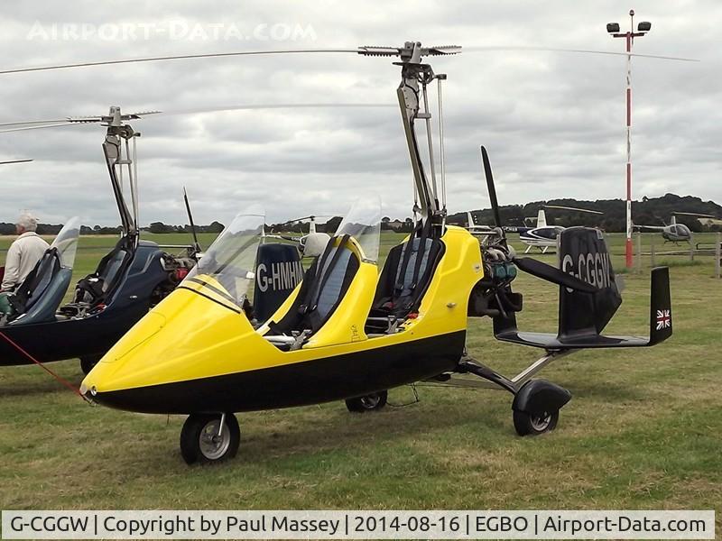 G-CGGW, 2009 Rotorsport UK MTOsport C/N RSUK/MTOS/021, @ the 2014 Autogyro Championships.
