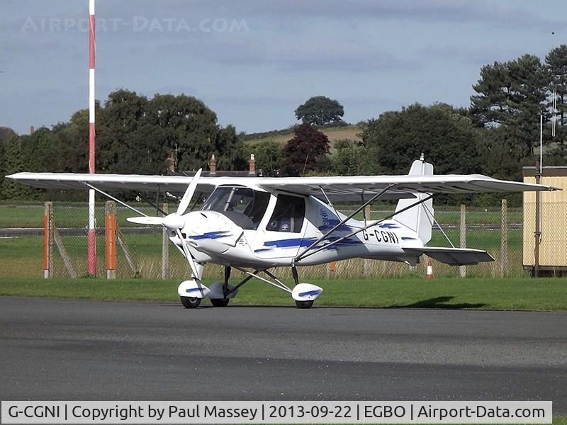 G-CGNI, 2010 Comco Ikarus C42 FB80 C/N 1005-7108, @ Halfpenny Green.