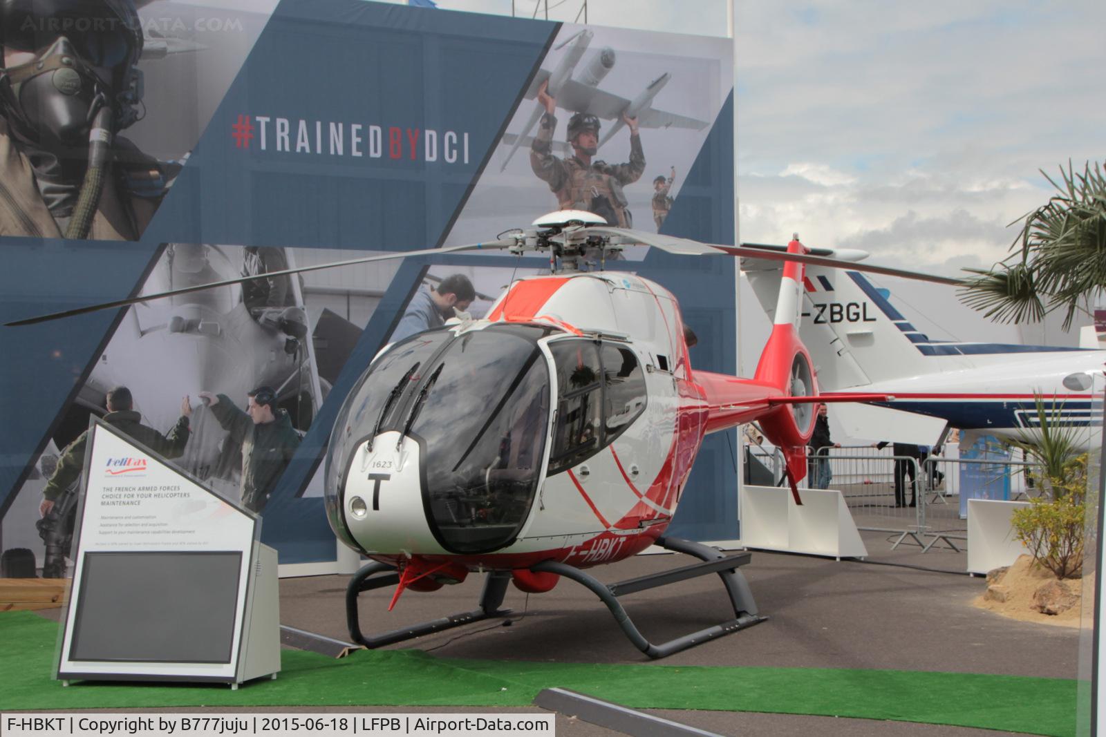 F-HBKT, 2009 Eurocopter EC-120B Colibri C/N 1623, at Le Bourget for SIAE 2015