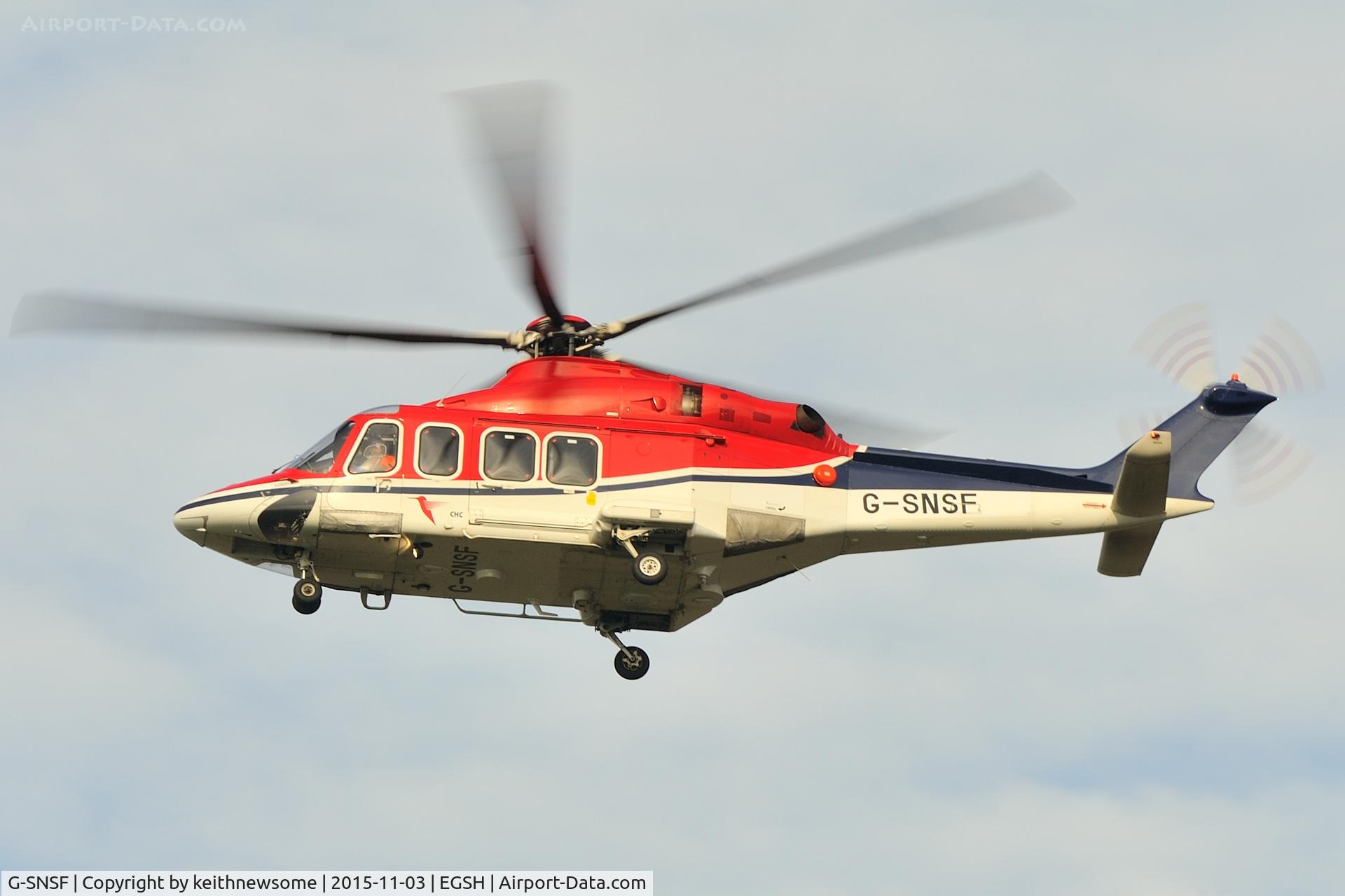 G-SNSF, 2012 AgustaWestland AW-139 C/N 31407, Regular visitor.