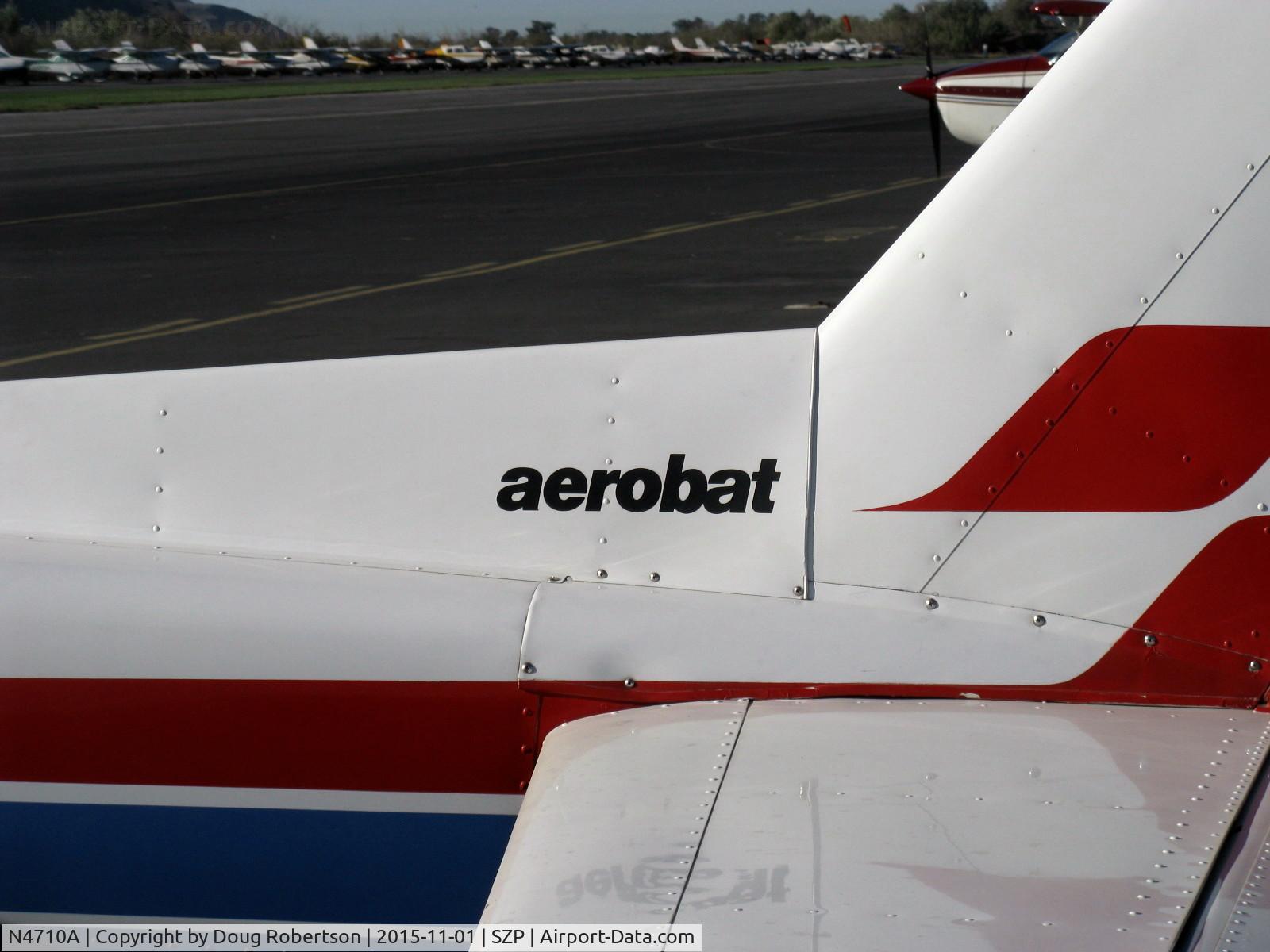 N4710A, 1979 Cessna A152 Aerobat C/N A1520876, 1979 Cessna A152 AEROBAT, Lycoming O-235 115 Hp, logo and distinctive paint finish