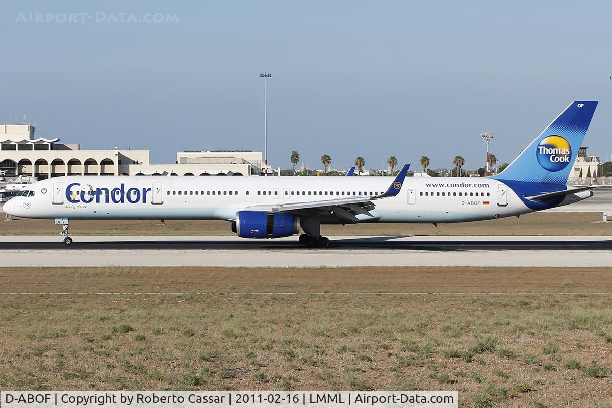 D-ABOF, 1999 Boeing 757-330 C/N 29013, Runway 31
