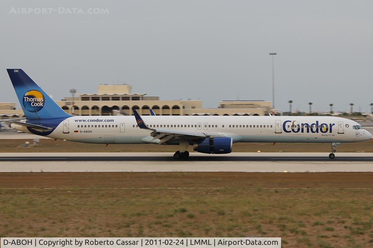 D-ABOH, 1999 Boeing 757-330 C/N 30030, Runway 13