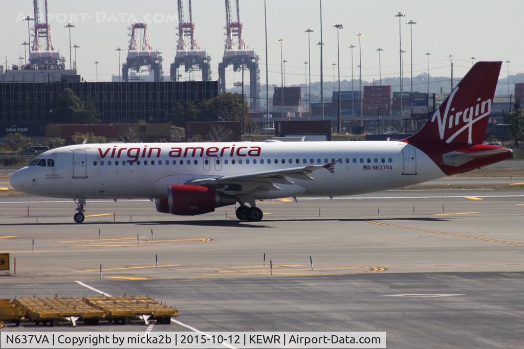 N637VA, 2008 Airbus A320-214 C/N 3465, Taxiing