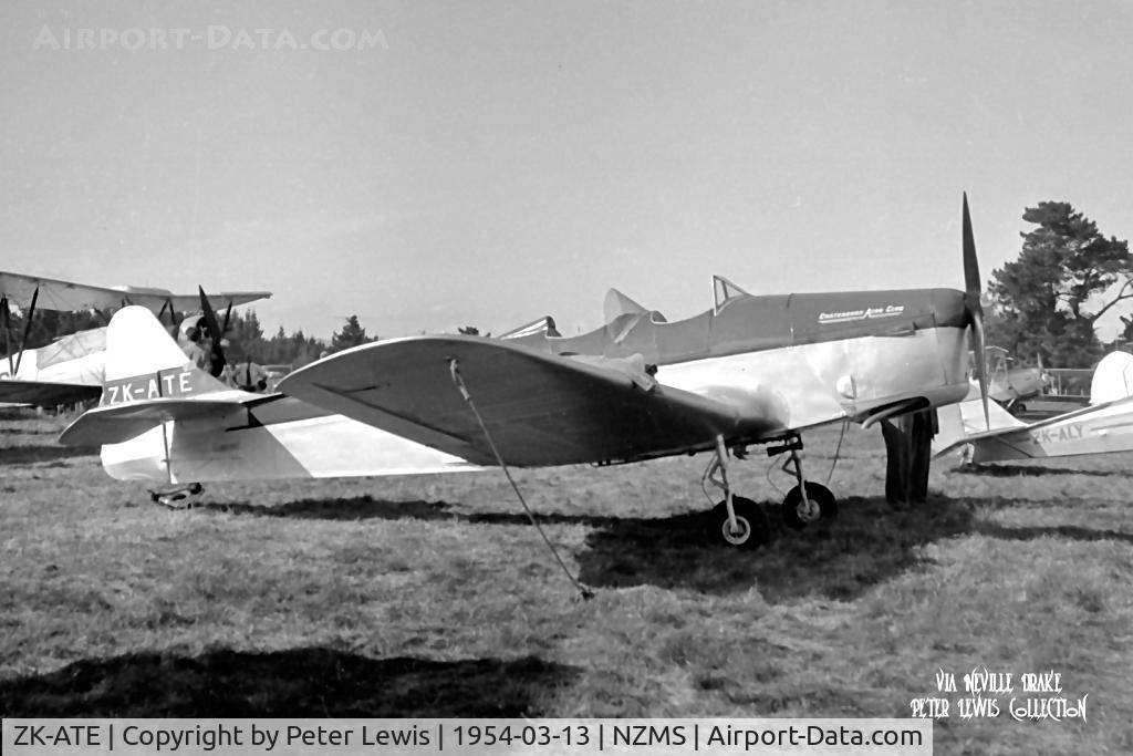 ZK-ATE, Miles M14A Hawk Trainer 3 C/N 2105, Canterbury AC, Christchurch
