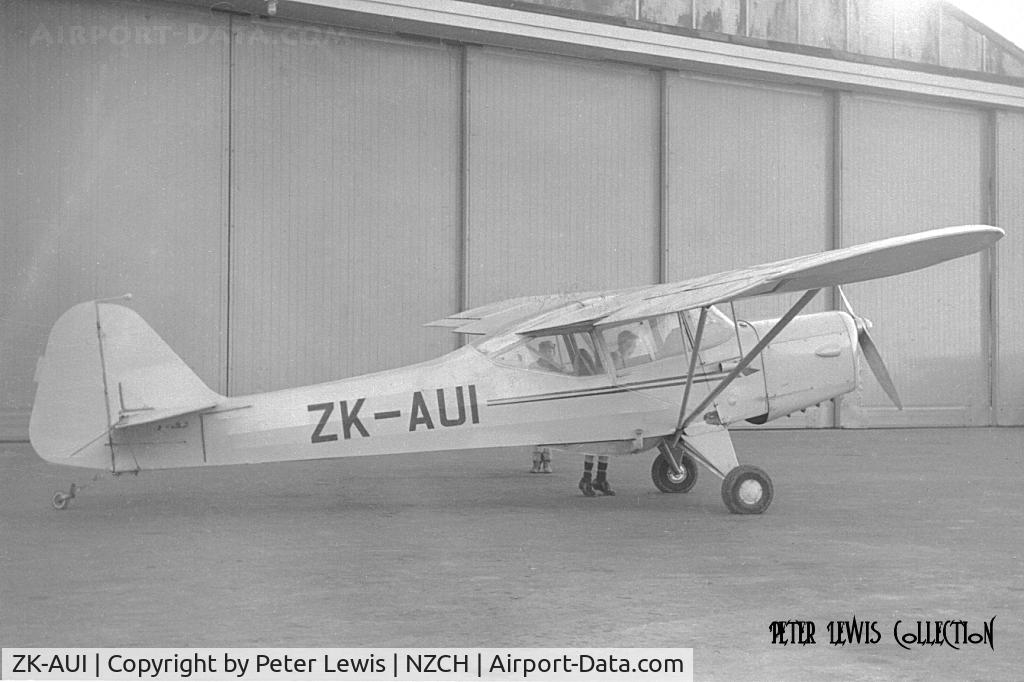 ZK-AUI, Auster J-1 Autocrat C/N 2175, R G Hunter-Weston, Fairlie