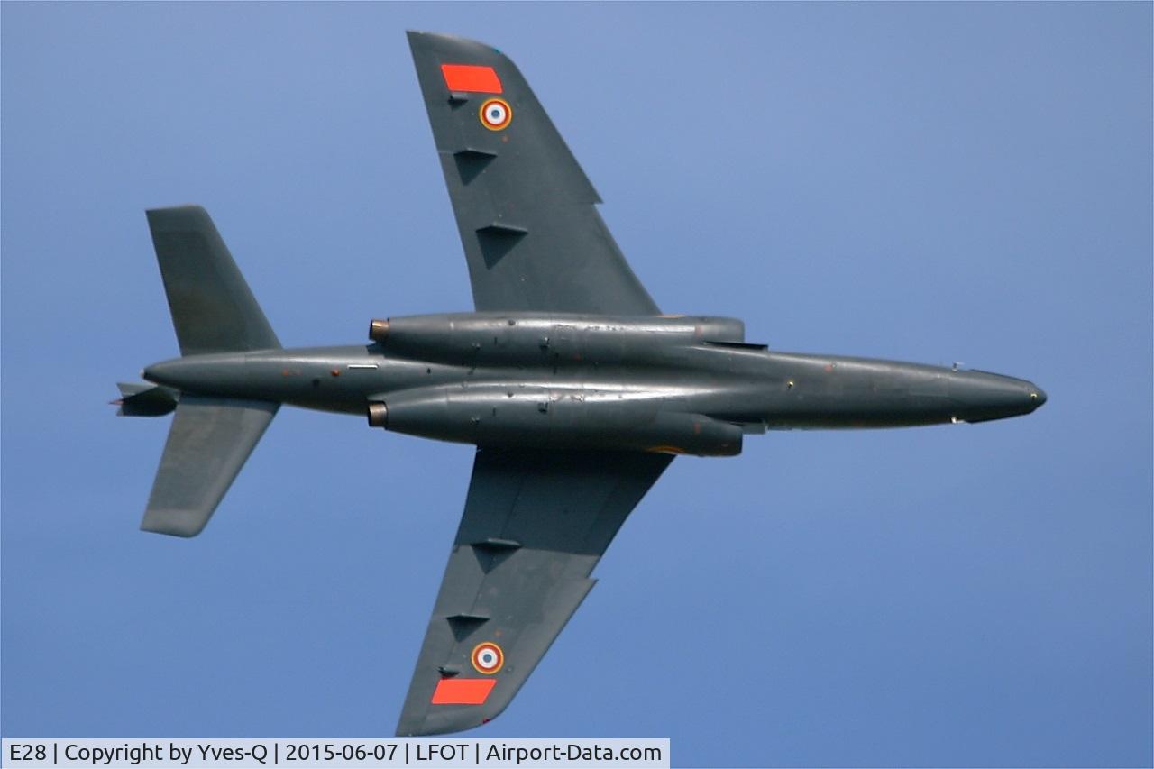 E28, Dassault-Dornier Alpha Jet E C/N E28, Dassault-Dornier Alpha Jet E (705-AB), On display, Tours-St Symphorien Air Base 705 (LFOT-TUF) Open day 2015