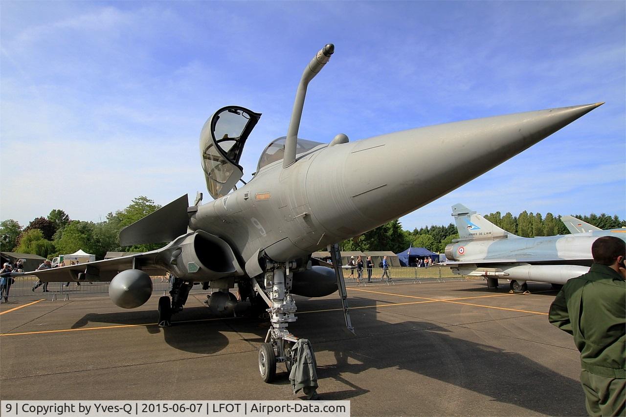 9, Dassault Rafale M C/N 9, Dassault Rafale M, Static display, Tours-St Symphorien Air Base 705 (LFOT-TUF) Open day 2015