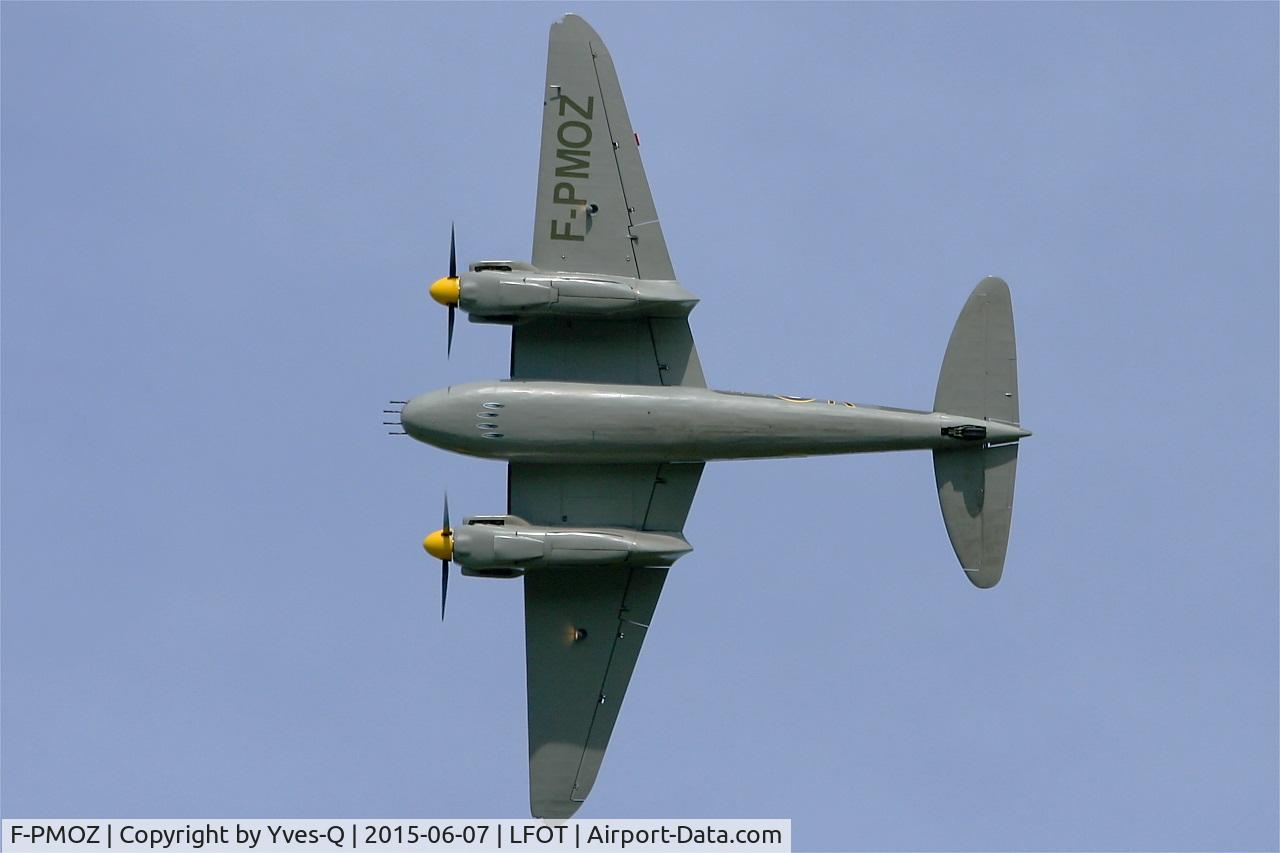 F-PMOZ, De Havilland (BBC) DH-98 Mosquito Replica C/N 1, De Havilland (BBC) DH-98 Mosquito (replica), On display, Tours-St Symphorien Air Base 705 (LFOT-TUF) Open day 2015