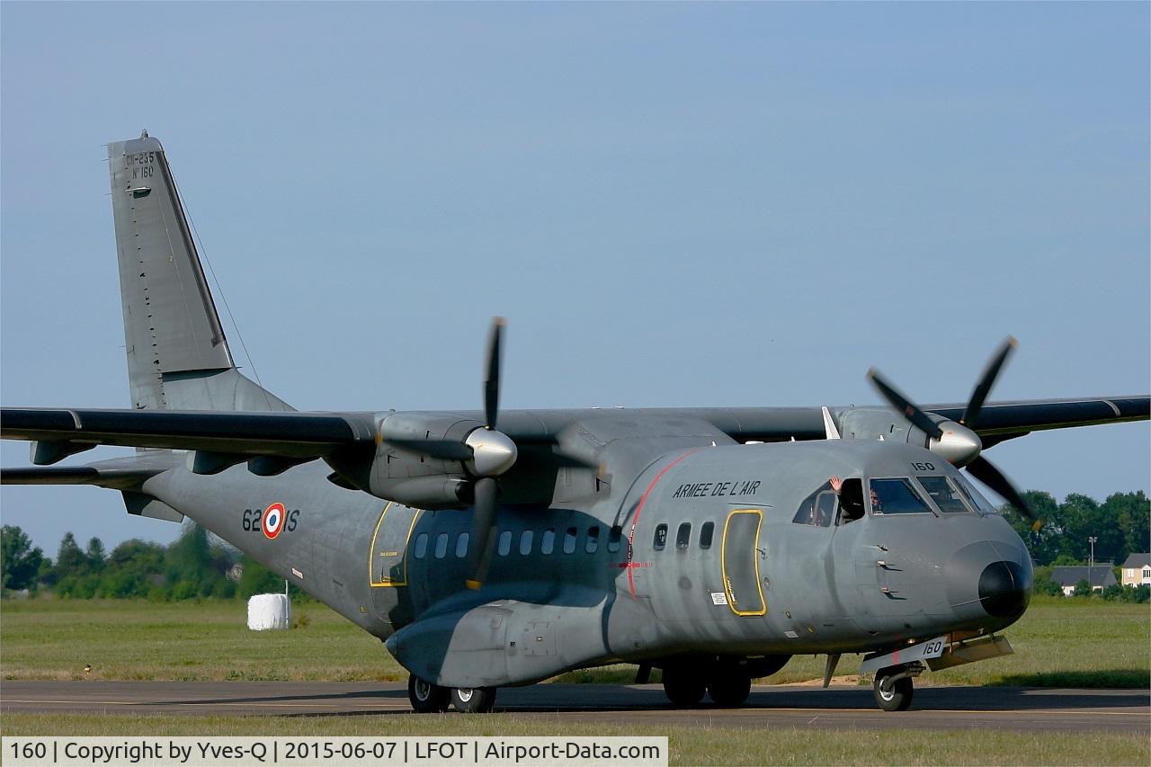 160, Airtech CN-235-200M C/N C160, Airtech CN-235-200M, Taxiing to parking area, Tours-St Symphorien Air Base 705 (LFOT-TUF) Open day 2015