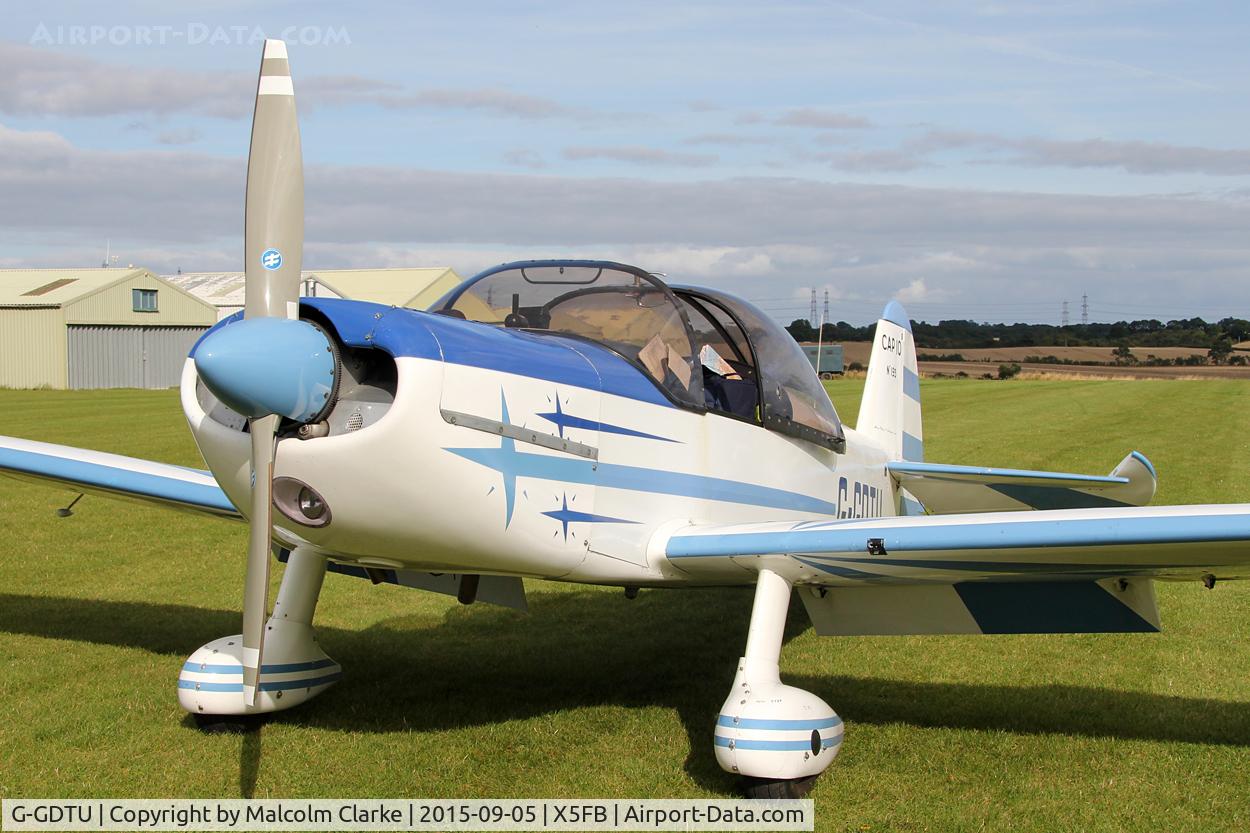 G-GDTU, 1983 Mudry CAP-10B C/N 193, Mudry CAP-10B, Fishburn Airfield, September 5th 2015.