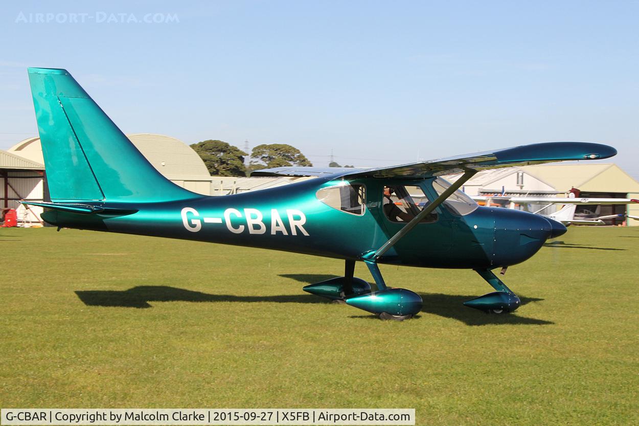 G-CBAR, 2003 Stoddard-Hamilton Glastar C/N PFA 295-13133, Stoddard-Hamilton Glastar, Fishburn Airfield, September 27th 2015.