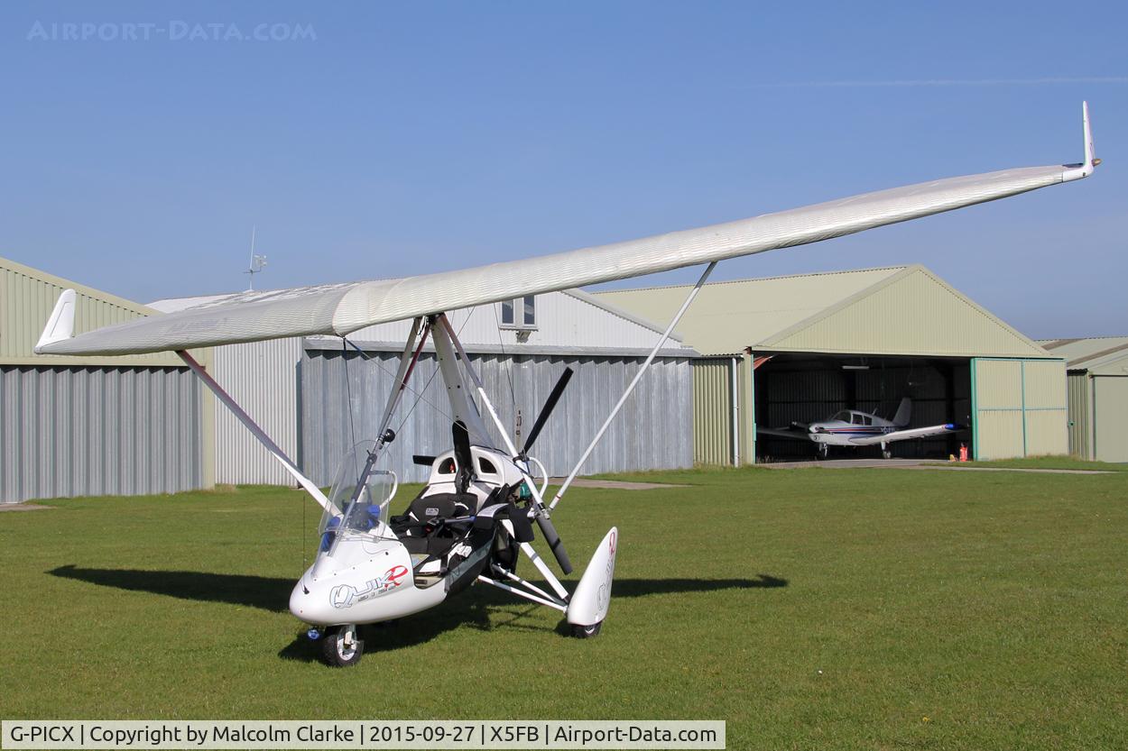 G-PICX, 2008 P&M Aviation QuikR C/N 8411, P&M Aviation QuikR, Fishburn Airfield, September 27th 2015.
