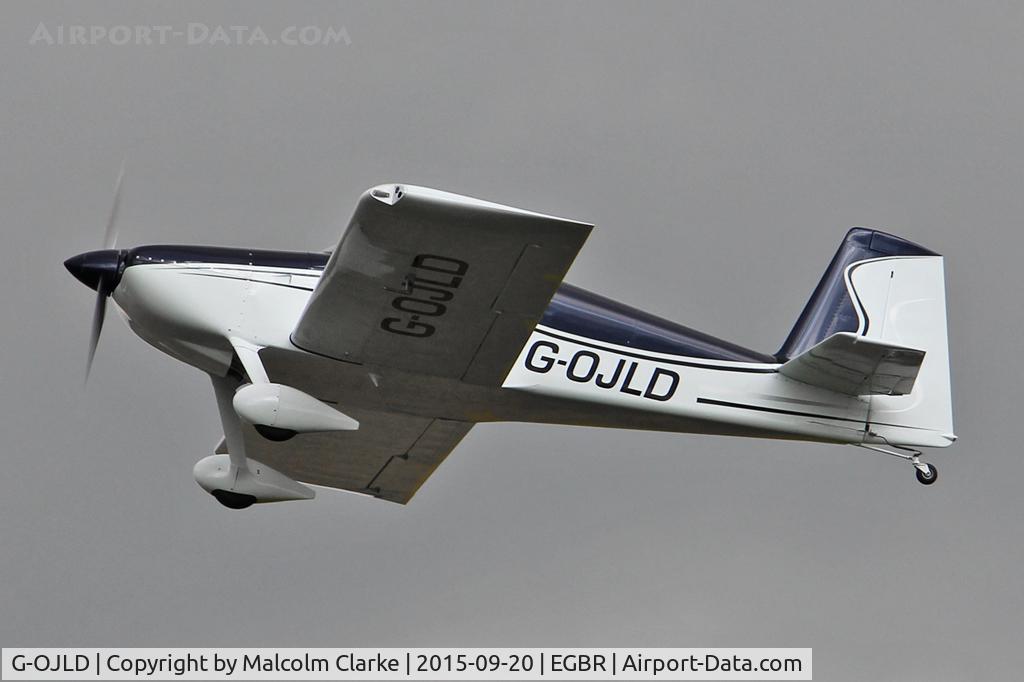 G-OJLD, 2015 Vans RV-7 C/N LAA 323-14946, Vans RV-7  at The Real Aeroplane Club's Helicopter Fly-In, Breighton Airfield, September 20th 2015.