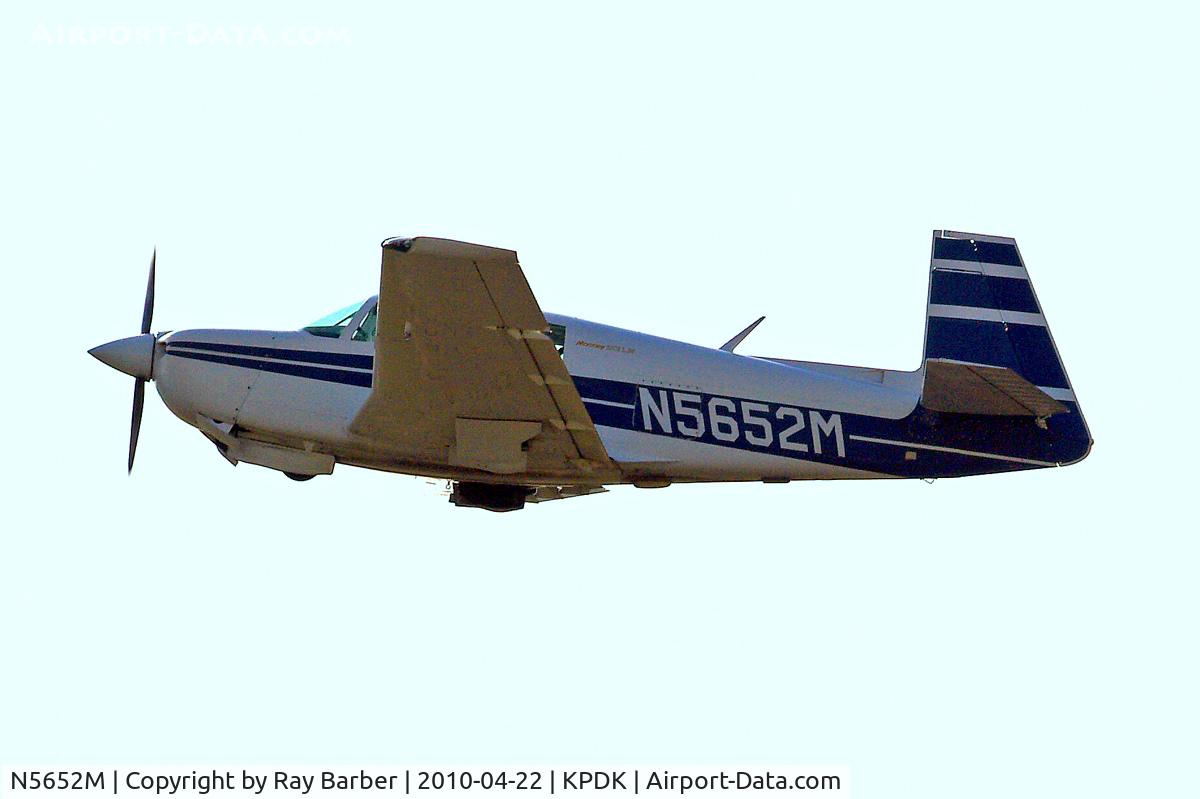 N5652M, Mooney M20J 201 C/N 24-1596, Mooney M.20J Model 201LM [24-1596] Atlanta-Dekalb Peachtree~N 22/04/2010
