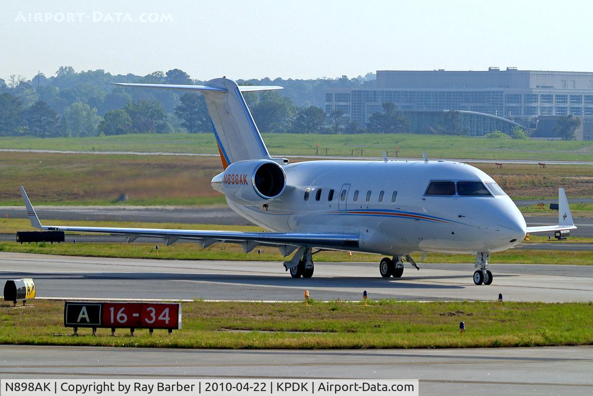 N898AK, Canadair Challenger 601-3A (CL-600-2B16) C/N 5040, Canadair CL.601-3A Challenger [5040] Atlanta-Dekalb Peachtree~N 22/04/2010