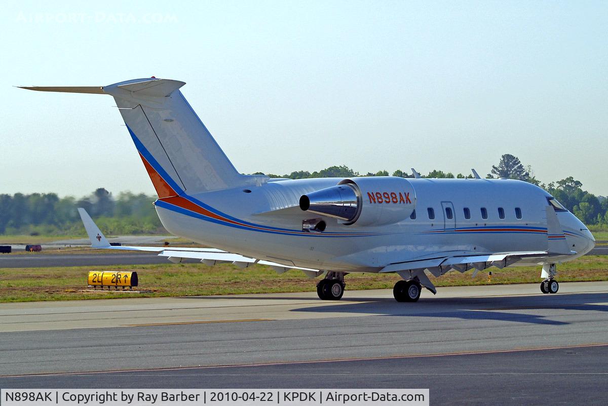 N898AK, Canadair Challenger 601-3A (CL-600-2B16) C/N 5040, Canadair CL.601-3A Challenger [5040] Atlanta-Dekalb Peachtree~N 22/04/2010