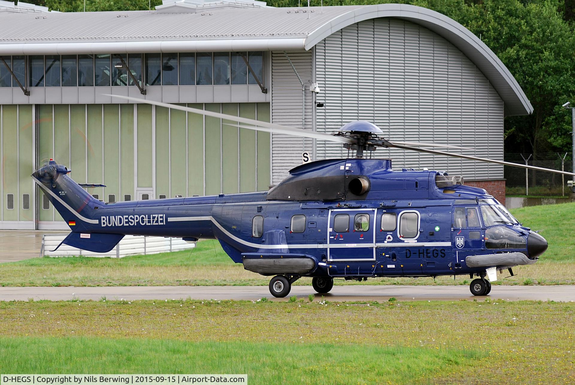 D-HEGS, Aerospatiale AS-332L-1 Super Puma C/N 2111, 