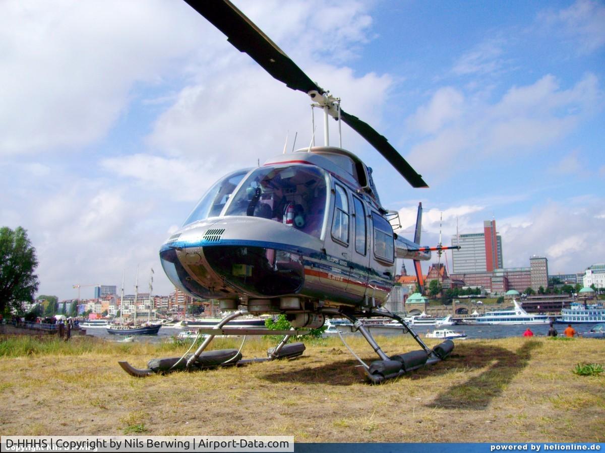 D-HHHS, Bell 206L-3 LongRanger III LongRanger III C/N 51454, D-HHHS of Helicopter Service Hamburg in 2007