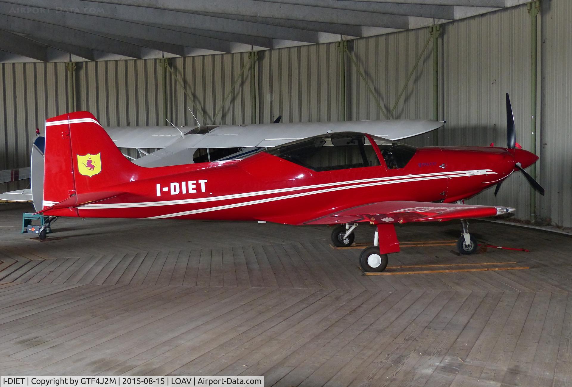 I-DIET, Sequoia F-8L Falco C/N 984, I-DIET at Voslau-Wien 15.8.15