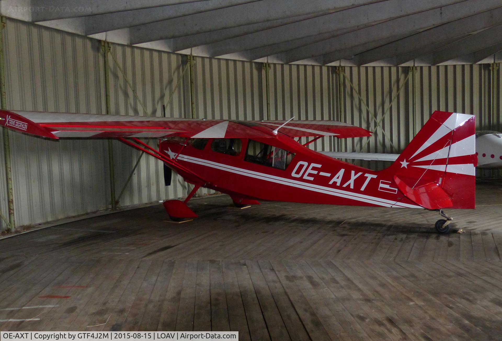 OE-AXT, 2013 Champion 8KCAB Super Decathlon C/N 1132-2013, OE-AXT at Voslau-Wien 15.8.15