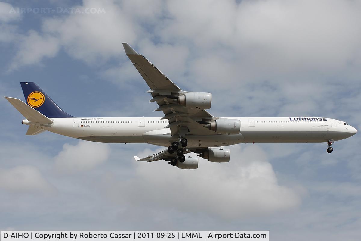 D-AIHO, 2006 Airbus A340-642 C/N 767, Runway 13