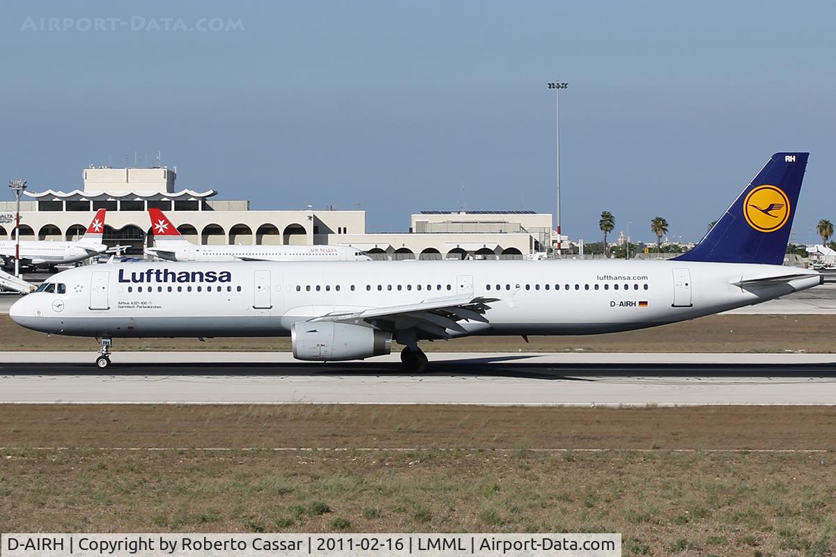 D-AIRH, 1993 Airbus A321-131 C/N 0412, Runway 31