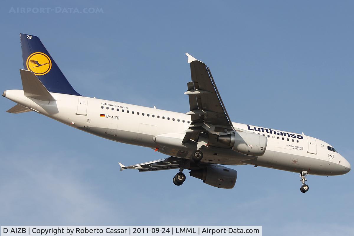 D-AIZB, 2009 Airbus A320-214 C/N 4120, Runway 13