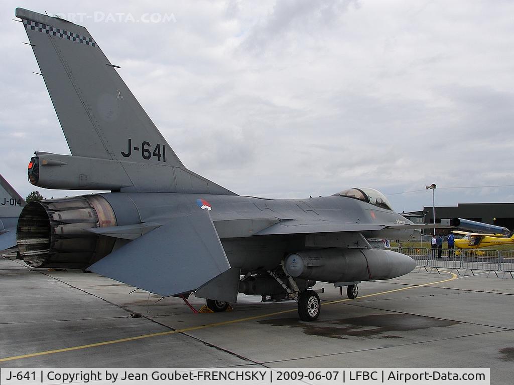 J-641, Fokker F-16AM Fighting Falcon C/N 6D-73, Royal Netherlands Air Force
