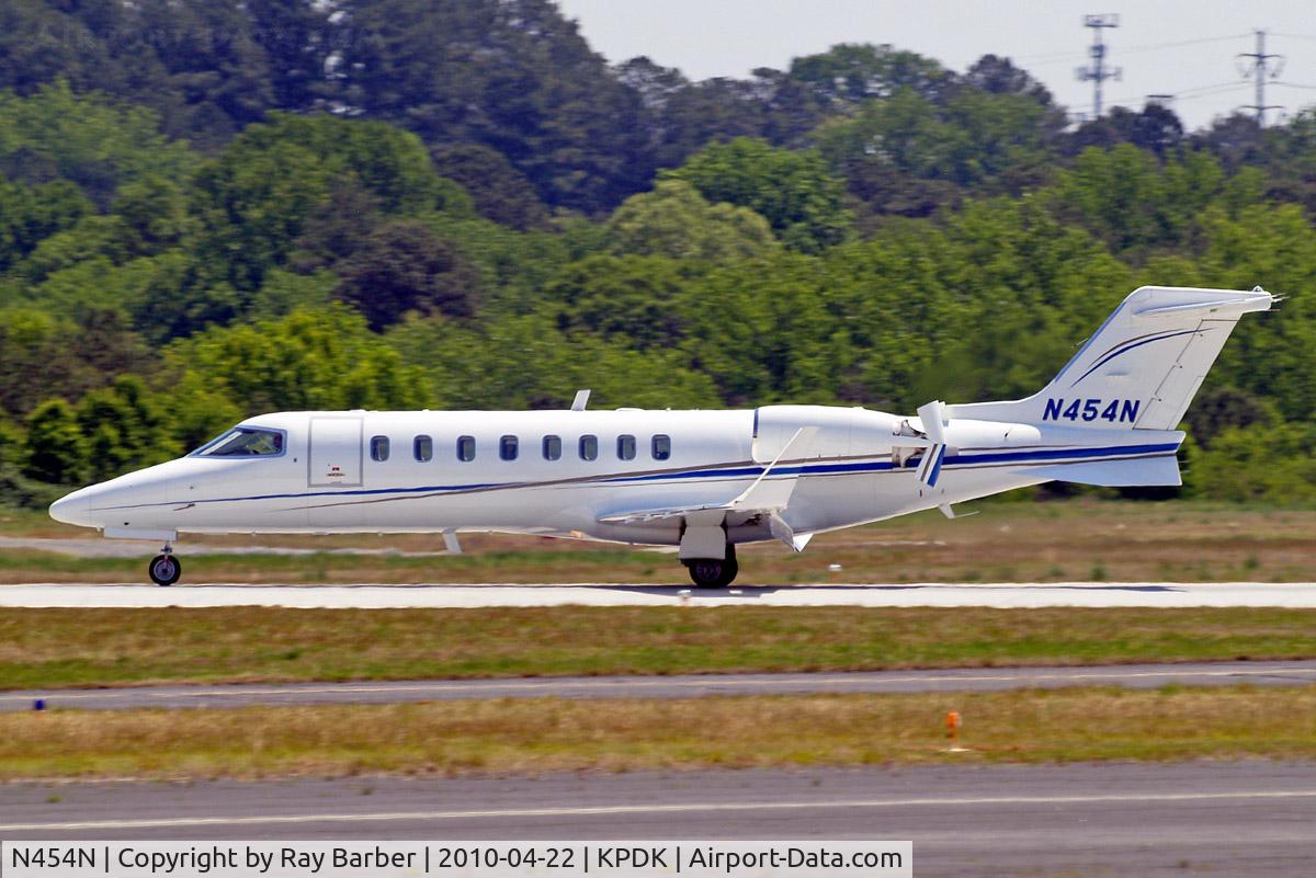 N454N, 2007 Learjet 45 C/N 339, N454N   Learjet 45 [45-339] Atlanta-Dekalb Peachtree~N 22/04/2010