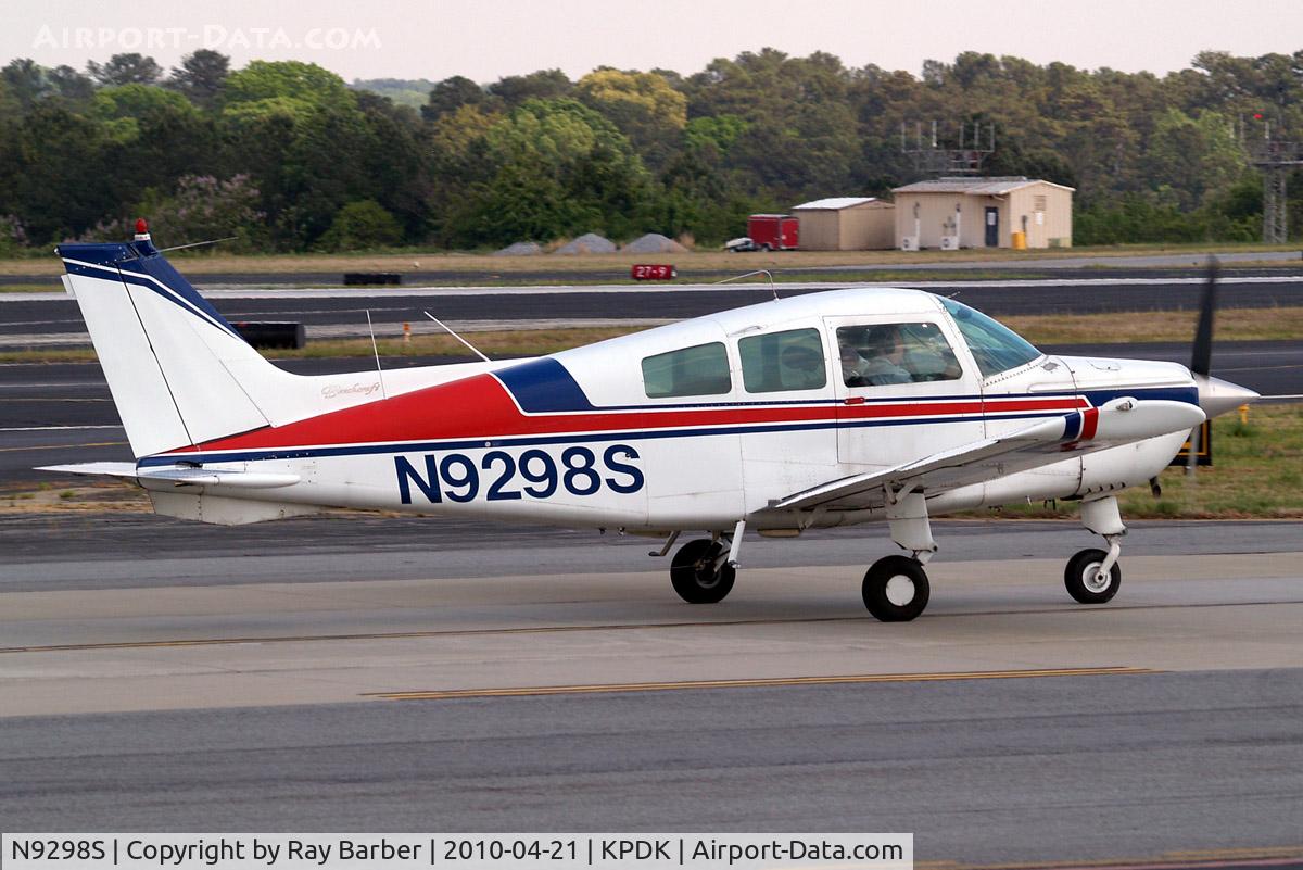 N9298S, 1975 Beech C23 Sundowner 180 C/N M-1629, Beech C23 Sundowner 180 [M-1629] Atlanta-Dekalb Peachtree~N 21/04/2010