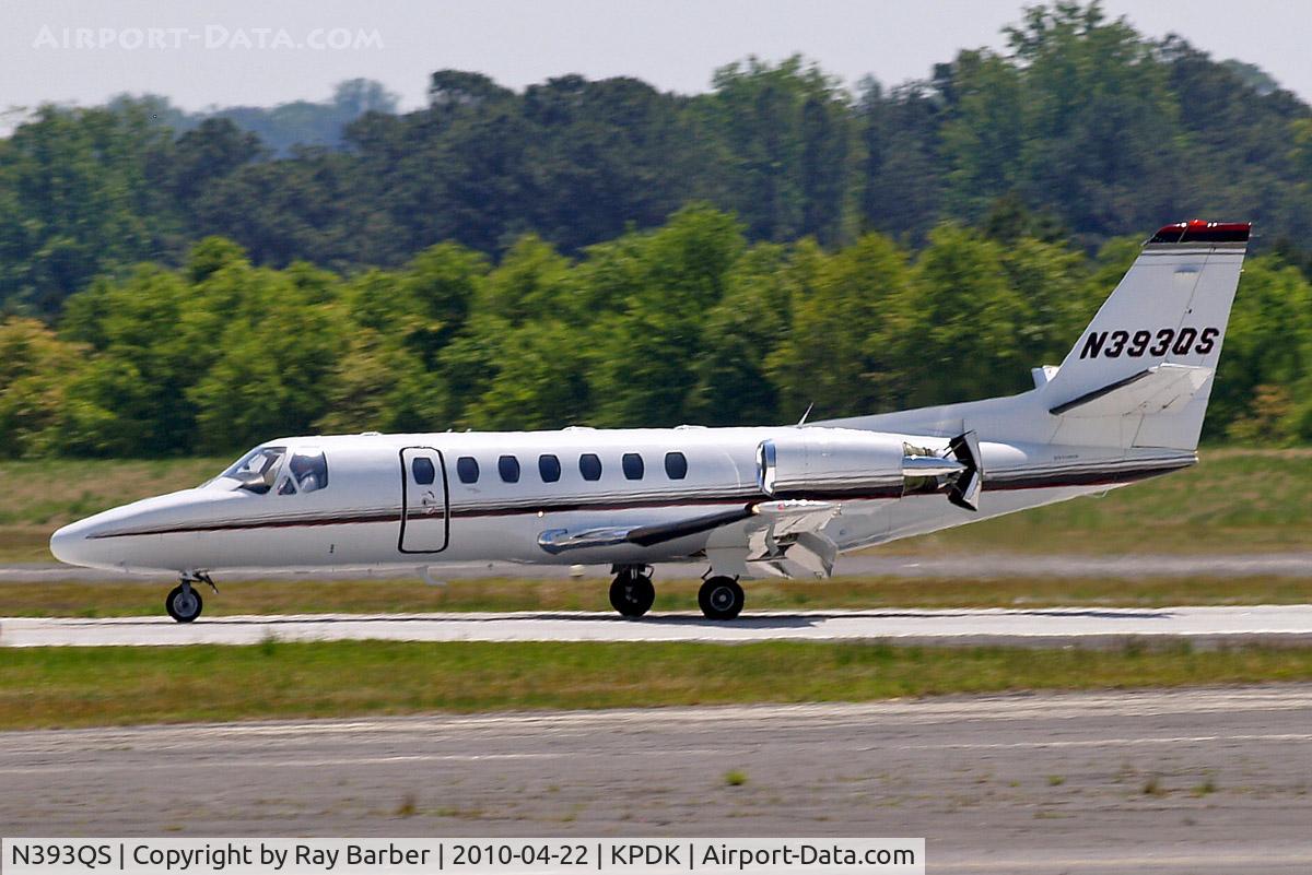N393QS, 1996 Cessna 560 C/N 560-0393, Cessna Citation Ultra [560-0393] (NetJets) Atlanta-Dekalb Peachtree~N 22/04/2010