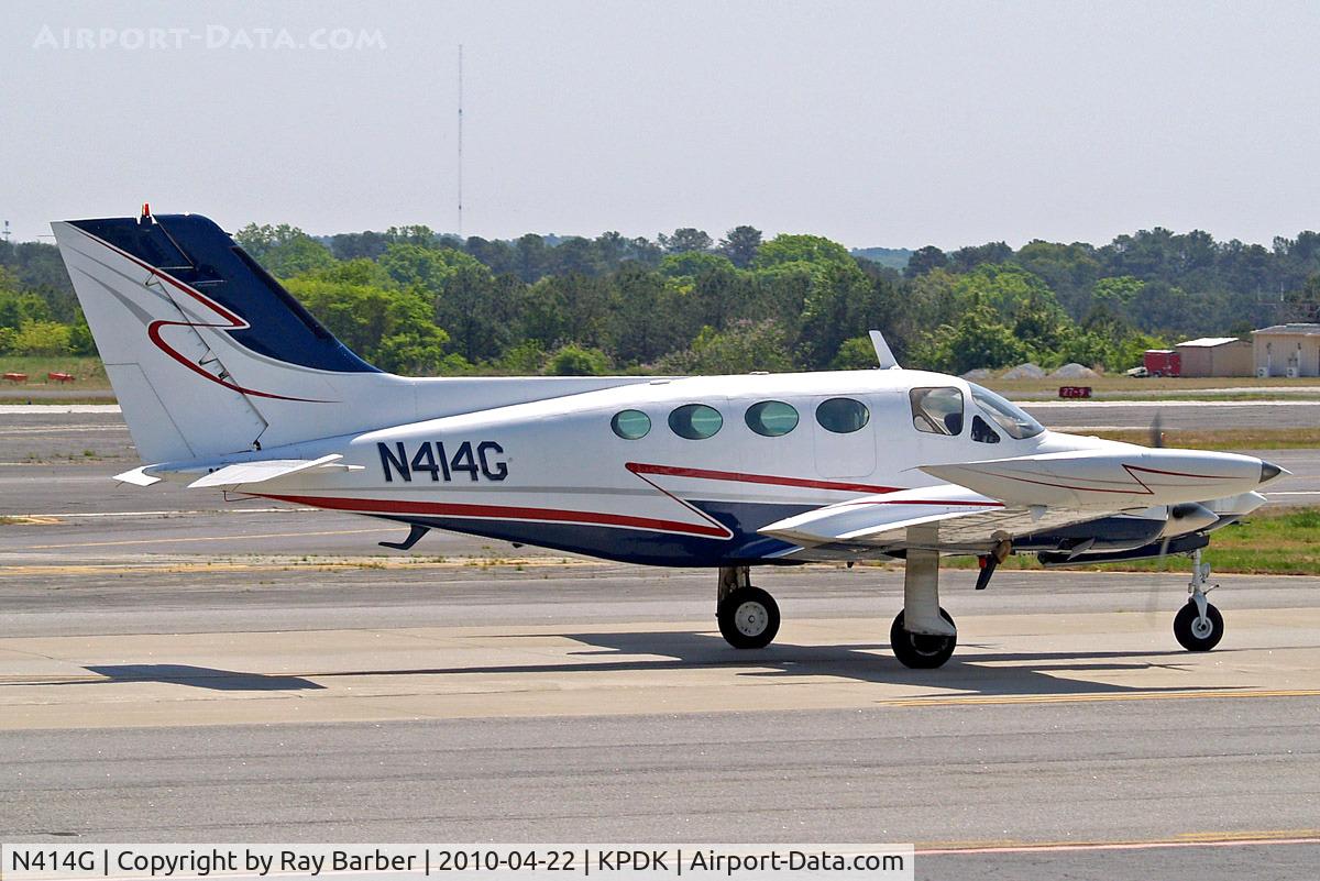 N414G, 1969 Cessna 414 Chancellor C/N 414-0024, Cessna 414 Chancellor II [414-0024] Atlanta-Dekalb Peachtree~N 22/04/2010