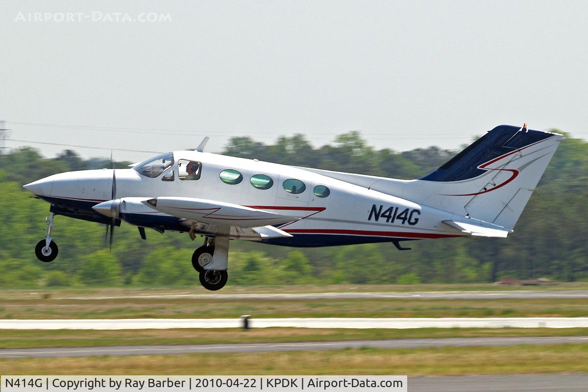 N414G, 1969 Cessna 414 Chancellor C/N 414-0024, Cessna 414 Chancellor II [414-0024] Atlanta-Dekalb Peachtree~N 22/04/2010