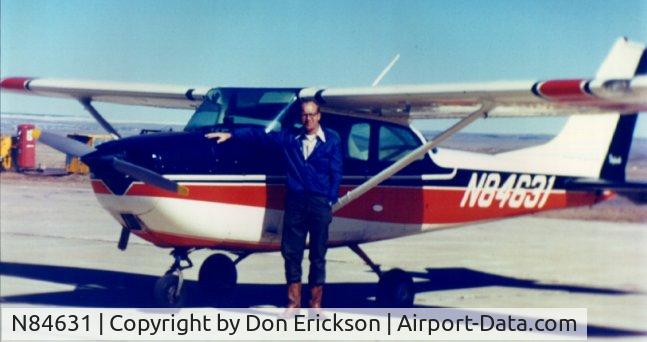 N84631, 1969 Cessna 172K Skyhawk C/N 17258553, This was about December of 1972.  I soloed in this plane.