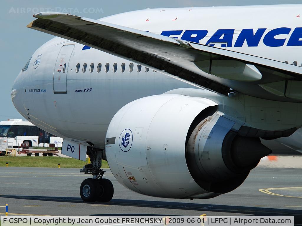 F-GSPO, 2001 Boeing 777-228/ER C/N 30614, Air France