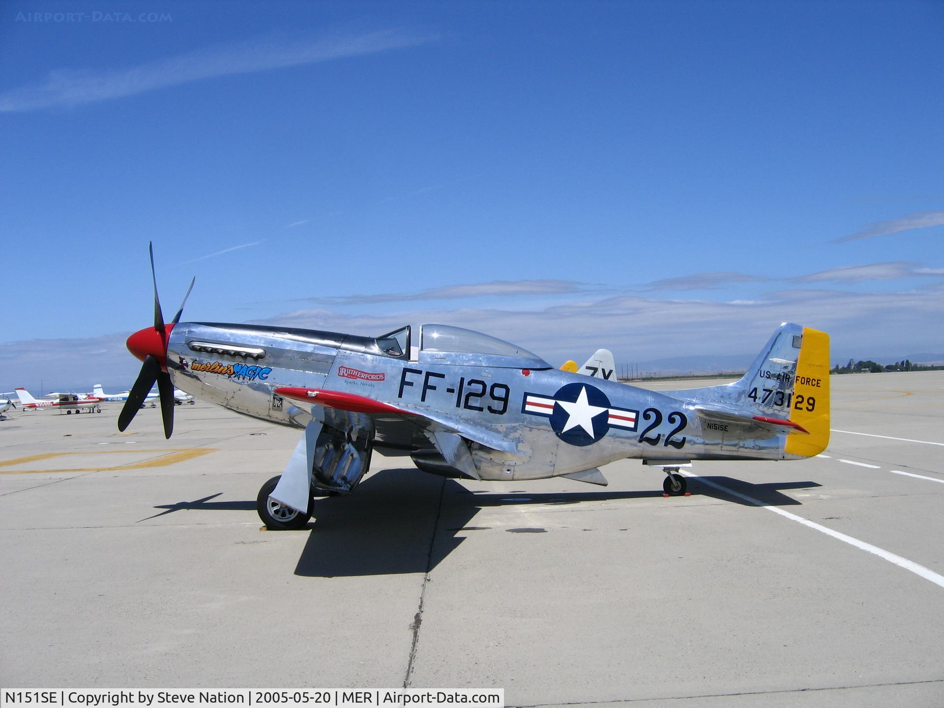N151SE, 1944 North American P-51D Mustang C/N 122-39588 (44-73129), P-51D 44-73129 FF-129 Race #22 